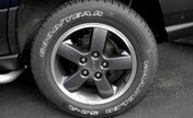 17 inch graphite painted cast aluminum wheels