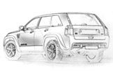 Jeep Commander concept drawing