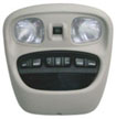 Overhead console front view