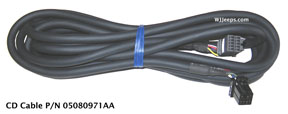 2002-2004 CD changer cable