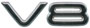 V8 badge Chrome