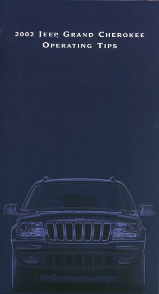 Jeep Grand Cherokee WJ - brochures and manuals Part 2